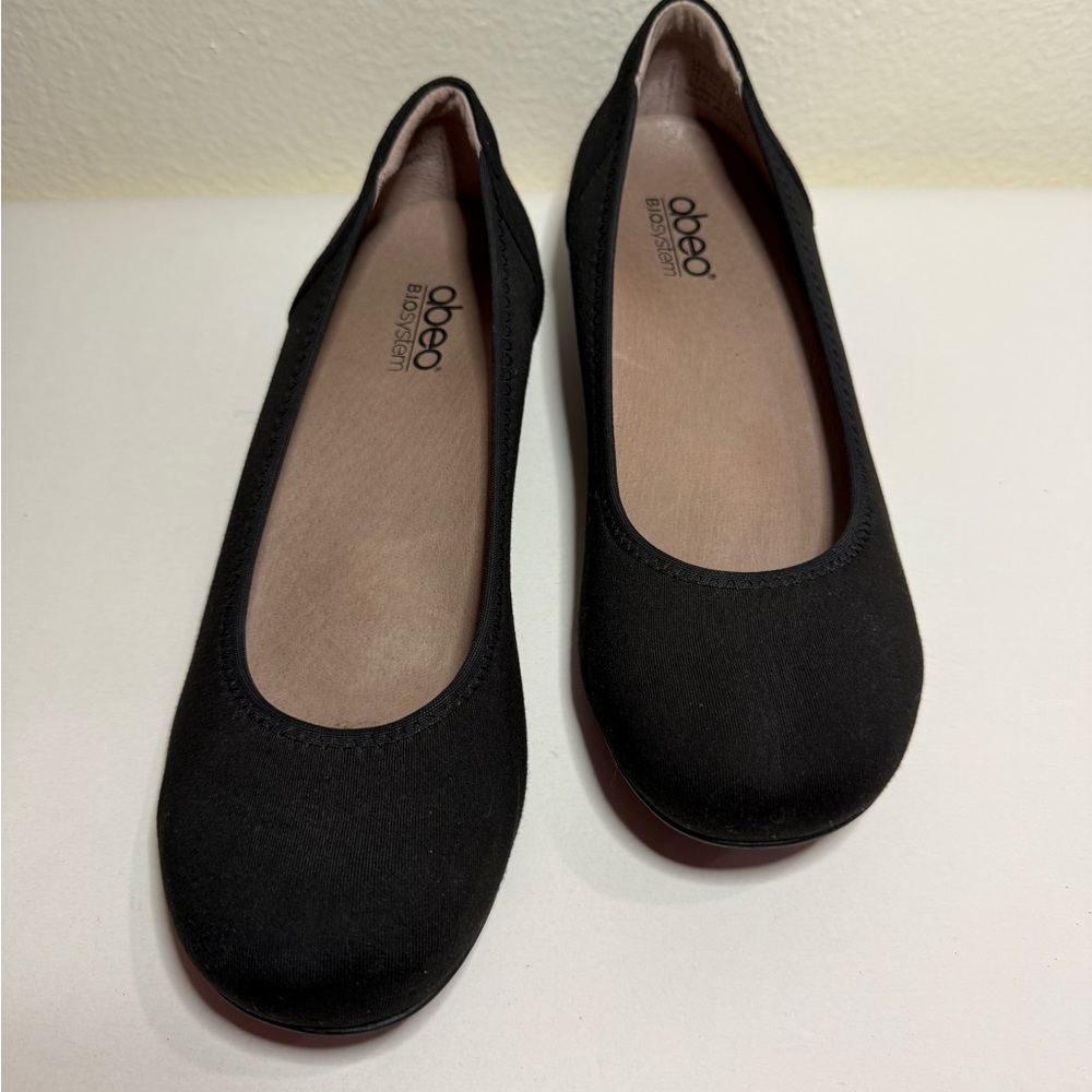 Obero Black Women's Ballet Flats